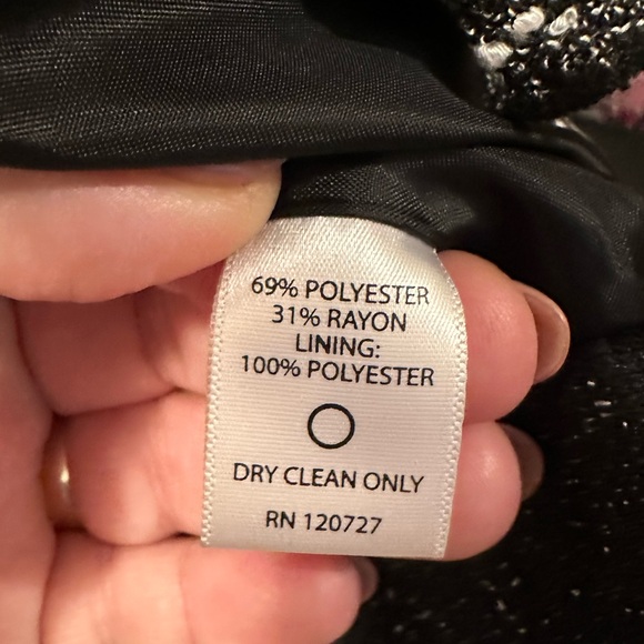 ❤️ BOGO Cynthia Rowley Boucle Jacket Size Large - Picture 3 of 9